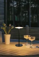 LAUALAMP SOLAR LED 31,1CM MUST USB