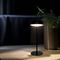 LAUALAMP SOLAR LED 31,1CM MUST USB