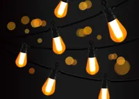 VALGUSKETT SOLAR PARTY 4,5M LED MUST USB