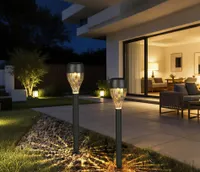 AIAVALGUSTI SOLAR LED 32CM 40MAH MUST