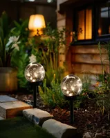 AIAVALGUSTI SOLAR PALL LED 2V 40MAH MUST 35CM