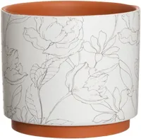 LILLEPOTT 4LIVING CORA 20CM, VALGE