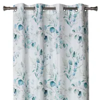 KARDIN SPLENDID ALPINA 140X260CM SININE/VALGE RÕNGASTEGA