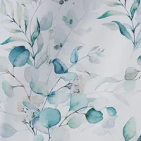 KARDIN SPLENDID ALPINA 140X260CM SININE/VALGE RÕNGASTEGA