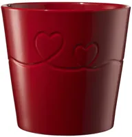 ÜMBRISPOTT SK ENDLESS LOVE Ø13CM, PUNANE