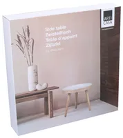 ABILAUD ARTI CASA 40X40X36CM, KREEM/VALGE