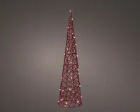 JÕULUKUJU KUUSK 40LED 20X80CM PUNANE TAIMERIGA