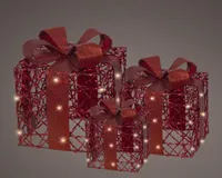 JÕULUKUJU KINGITUS 15/20/30LED 5X30CM 3TK PUNANE