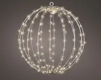 JÕULUVALGUSTUS PALL 192LED 28CM HÕBE SOE VALGUS