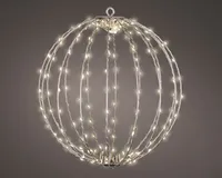 JÕULUVALGUSTSU PALL 240LED 38CM HÕBE SOE VALGUS