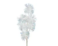 KUNSTLILL OKS KARRAGA 12X23X65CM VALGE