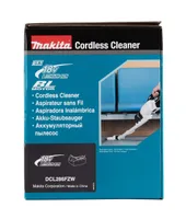 AKUTOLMUIMEJA MAKITA DCL286FZB TSÜKLONFILTRIGA, VALGE, AKU JA LAADIJATA