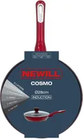 PRAEPANN NEWILL COSMO KLAASIST KAANEGA Ø28CM, INDUKTSIOON