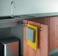 KÖÖGIRÄTIKUTE HOIDJA METALTEX GALILEO 38X10X9CM, MUST