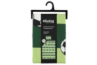 VOODIPESUKOMPLEKT 4LIVING JALGPALL 150X210CM + 50X60CM