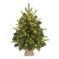 KUNSTKUUSK BLACK BOX TREES GRIMSHAW 60CM 40LED POTIS