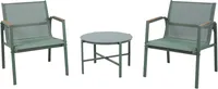 AIAMÖÖBLIKOMPLEKT LAUD JA 2-TOOLI, ROHELINE