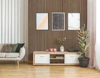 AKUSTILINE SEINAPANEEL HELE TAMM SPOONIGA 22X605X2440MM