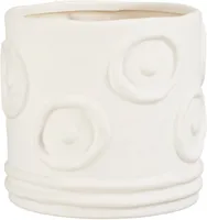 ÜMBRISPOTT MICA DECORATIONS MATEO Ø20CM VALGE
