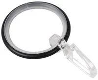 KARDINARÕNGAD DEKORIKA MODERN KONKSUDEGA Ø19MM MUST 10TK PAKIS