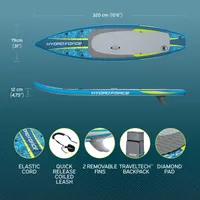 SUP LAUD HYDRO-FORCE 320X79X12CM, KOMPLEKT