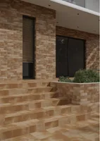 KLINKERPLAAT SANDRIS BEIGE STR. MAT 24,5X6,6CM, 0,74M² PAKIS