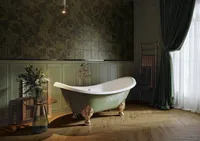 SEINAPLAAT GREEN OLIVE STR.MAT 29,8X89,8CM 1,07M² PAKIS