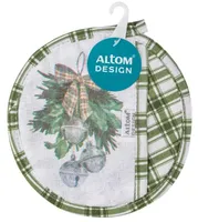 PAJALAPP ALTOM DESIGN AISAKELL Ø18CM VALGE/ROHELINE