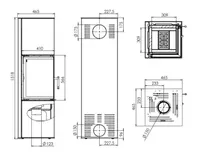 KAMIN HITZE VEGAS 7KW, MUST