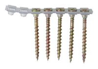 PUIDUKRUVI SENCO LINDIS HOBAU 55X4,2MM KOLLANE ZN PH2, 1000TK PAKIS