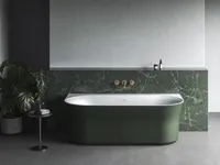 AKRÜÜLVANN RAVAK YPSILON WALL 178X86CM GREY GREEN/VALGE