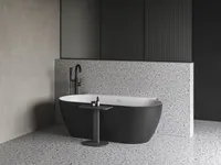 AKRÜÜLVANN RAVAK FREEDOM WALL II TEC 170X87CM MUST/VALGE