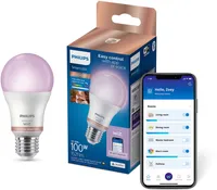 LED LAMP PHILIPS 100W E27 A60 E27 822-65 RGB 1521LM WIFI