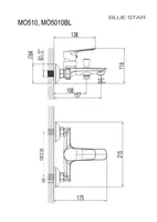 VANNISEGISTI BLUE STAR MODENA MO 510 KROOM