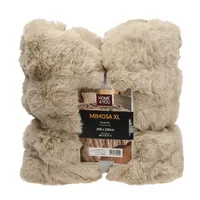 PLEED MIMOSA XL 200X230CM, BEEŽ