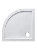 DUŠIALUS ÜMMARGUNE 80X80X4CM VALGE