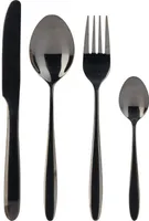 SÖÖGIRIISTADE KOMPLEKT 24-OSALINE, MUST