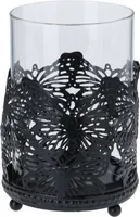 TEEKÜÜNLAHOIDJA LIBLIKAS 9X11CM KLAAS MUST