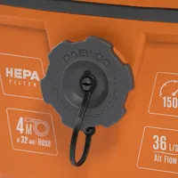 TOLMUIMEJA DAEWOO MÄRG/KUIV DAVC 2000S 1500W