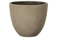 ÜMBRISPOTT RO CEMENT 18X15CM PRUUN