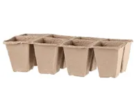 NELIKANTPOTID 4LIVING 24X12X6,5CM 4TK