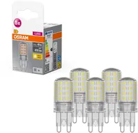 LED LAMP OSRAM BASE PIN 4,2W G9, 5TK PAKIS
