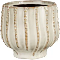 ÜMBRISPOTT MICA DECORATIONS CATHY Ø14,5CM VALGE