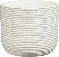 ÜMBRISPOTT MICA DECORATIONS SAMUEL Ø18CM VALGE