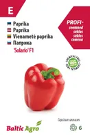 PAPRIKA BALTIC AGRO "SOLARIO" F1, 6 SEEMET