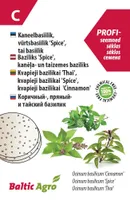 KANEEL-, VÜRTS- JA TAI BASIILIKU KETTAD BALTIC AGRO