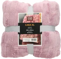 PLEED CARA XL 200X230CM, ROOSA