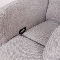 TUGITOOL STINA KIIKUV JA PÖÖRLEV MANUAALNE RECLINER, HALL