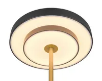 LAUALAMP TRIO KEATON LED MUST MATT/MESSING