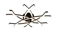 PLAFOON TRIO POLLOCK LED 62X59CM MUST MATT